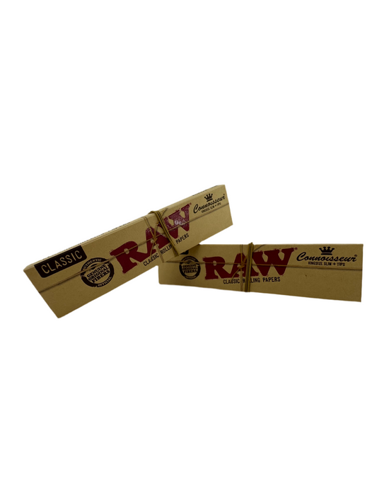 Papírky RAW Connoisseur King Size s filtry