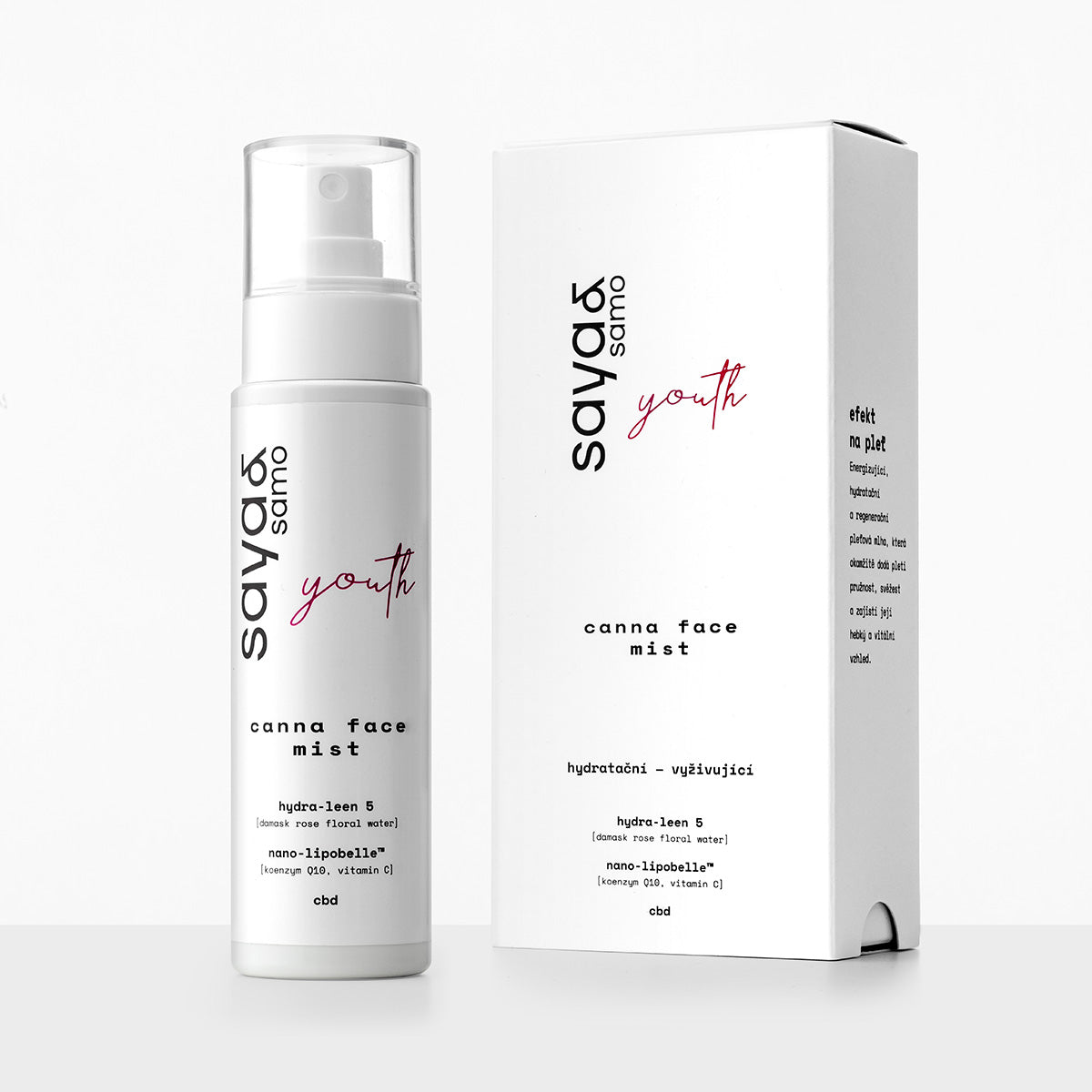 Pleťová voda – CANNA FACE MIST YOUTH